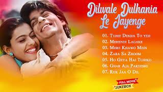 Dilwale Dulhania Le Jayenge Movie All Songs  Shahrukh Khan amp Kajol [upl. by Fisher884]