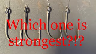 Who wins Testing for the strongest fishing knot uni vs trilene vs improved clinch vs snell knot [upl. by Ttayw769]