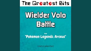 Wielder Volo Battle from quotPokemon Legends Arceusquot [upl. by Kalam]