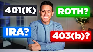 FINANCIAL ADVISOR Explains Retirement Plans for Beginners 401k IRA Roth 401kIRA 403b 2024 [upl. by Mik]