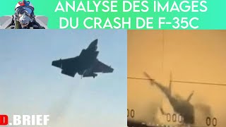 CRASH F35C ANALYSE DES IMAGES PAR UN EX PILOTE DE RAFALE [upl. by Eleonora]