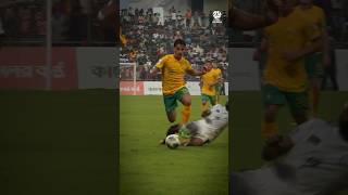 Could watch Arzani dribble for days ✨ socceroos football shorts [upl. by Ayn]