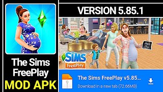 The Sims FreePlay MOD APK Unlimited Money Version 5851 [upl. by Reppart]