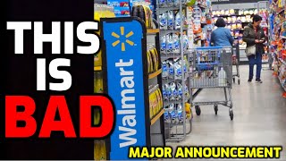 ⚠️ Walmart just issued MAJOR WARNING for Customers This is BAD [upl. by Ahcsat569]