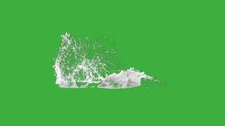 Realistic water splash green screen  TOP VIDEO 2023 [upl. by Nolham]