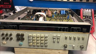 HP 3325A restoration Part 2 Extensive troubleshooting [upl. by Nhaj]