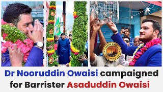 Dr Noor Owaisi campaigned for Barrister Asad Owaisi in Chandrayangutta amp urged voter to vote for MIM [upl. by Brenda8]