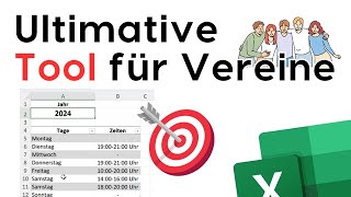 Kostenlose ExcelSchichtplanVorlage EMails amp Kalenderfunktion 🚀 Perfekt für Vereine [upl. by Migeon]