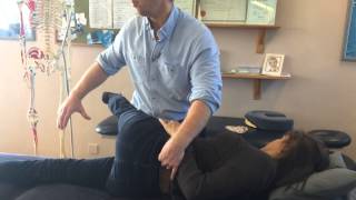 How to correct a Posterior  Counternutation Sacral Torsion  L on R [upl. by Irelav259]