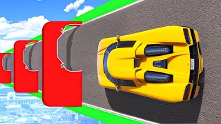 USING 100000 SUPERCAR TO BEAT CHAPATI ON MEGA RAMP [upl. by Hali20]