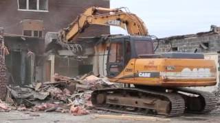 Former Hayward High School Demolished [upl. by Atenik]