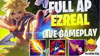 FULL AP EZREAL IS STILL BROKEN  Wild Rift HellsDevil Plus Gameplay [upl. by Stoneham21]