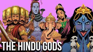 The INCREDIBLE GODS and GODDESSES of Hinduism  Hindu Mythology  See U in History [upl. by Eldorado484]