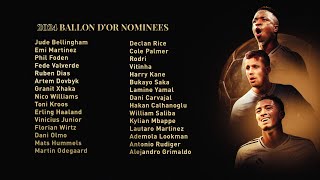 Ballon dOr 2024 Nominees revealed with Messi and Ronaldo NOT included  Morning Footy  CBS Sports [upl. by Arivle]