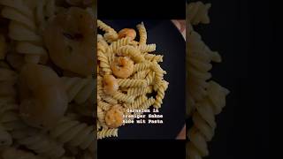 Schnell cremig und einfach lecker Garnelen Pasta in Sahnesoße 🍝✨ [upl. by Aihsenal]