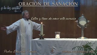 Oración de Sanación 20241103 Entra y llena de amor este corazón  Padre Eduardo Toraño [upl. by Ybot540]