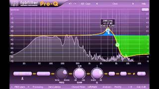 FabFilter ProQ  Advanced EQing techniques [upl. by Nnayllas]