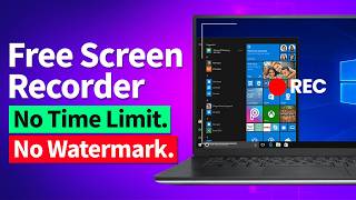 FREE How To Screen Record On Windows 1011  No Watermark No Time Limit [upl. by Tatiania]