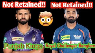 Shreyas Iyer And KL Rahul Released By Franchiese  biggest News IPL Ipl [upl. by Link]