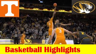 5 Tennessee vs Missouri Basketball Game Highlights Feb 20 2024 [upl. by Anawaj]