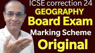 ICSE Geography Board Answer key 2024ICSE Geography correction Marking scheme TejYourGuidingGuru [upl. by Sawtelle]