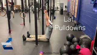 Shoulder Impingement Exercise  Lat Pulldowns [upl. by Noeht]