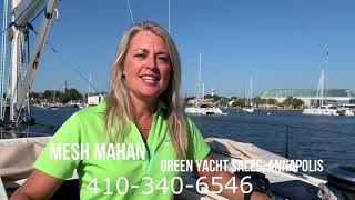 Green Yacht Sales amp Oceanvolt talk about the Salona 380 the first all electric sailboat in the USA [upl. by Nodnol]