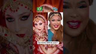 Trendy song San Sanasan  Indian bridal look Asoka Makeup with lyrics San Sanasan viral shorts [upl. by Malda978]