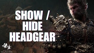 How to Show or Hide Headgear in Black Myth Wukong  Customize Headgear Visibility [upl. by Bolten831]