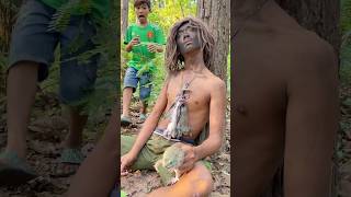 Survival Skills Simple but Useful With Frogs 🐸 survival bushcraft useful simple food shorts [upl. by Vitus429]