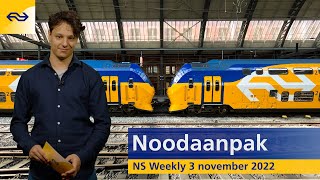 WIL kantoorNS wel de trein op  Prijs treinkaartje  DAG 1 topman Koolmees  NS Weekly [upl. by Ahsikad162]