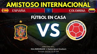 España Vs Colombia AMISTOSO INTERNACIONAL ElTallerdePedrincci messi viral [upl. by Zingg]