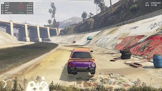 Saltos y más saltos  LS River Rapids Laps  Carreras en GTA V FiveM [upl. by Ivey]