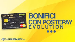 Bonifici con PostePay Evolution Poste Italiane Costi Tempi e Guida [upl. by Marlene]