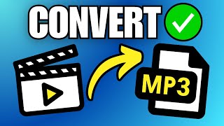 How To Convert Video To MP3 Quick amp Easy [upl. by Berthold]