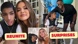 Khloe Kardashian REUNITE amp SURPRISES Her exTristan Thompson to Celebrate His brother birthday [upl. by Sonstrom]