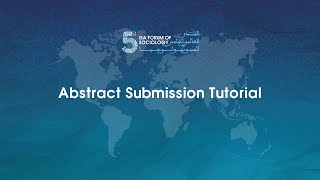 ISAforum25 Abstract Submission Tutorial [upl. by Myk575]