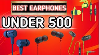 Best earphones under 500rs 🔥 best wired earphones 2024🔥 best [upl. by Spalla148]