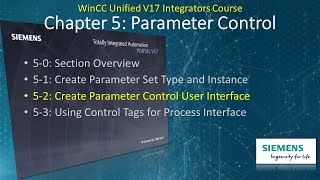 WinCC Unified v17  19 Create Parameter RT User Interface 📝 WinCCGURU [upl. by Garreth]