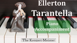 quotTarantellaquot Ellerton  How to play on violin Piano Accompaniment [upl. by Nitfa]