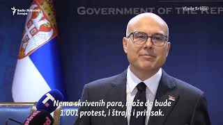 Protestima do prosečne zarade za prosvetare u Srbiji [upl. by Kornher429]