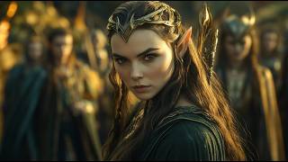 The Elves from the Lord of the Rings  AI Cinematic [upl. by Ssilb]