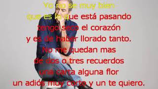 JOSE LUIS PERALES MORIR DE AMOR con letra [upl. by Dudley]