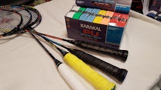 How to grip a Badminton racket  4 ways [upl. by Aisat751]