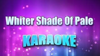 Procol Harum  Whiter Shade Of Pale Karaoke amp Lyrics [upl. by Zeus108]