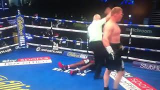 Dillian Whyte Gets Knocked Out By Povetkin [upl. by Ingunna]