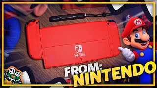 Unboxing the Nintendo Switch OLED Mario Edition  GIVEAWAY 🥳🍄🏰⭐ [upl. by Dyolf322]