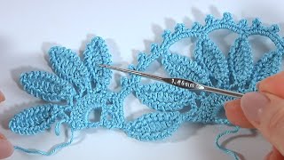 Crochet Unique LaceCrochet Detailed PatternFREE EasytoFollow InstructionCrochet Video Tutorial [upl. by Suravaj]