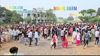 S N college chhotaudepur  navratri ni mojj  2024 ♥️♥️ [upl. by Rutger]