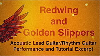 Redwing amp Golden Slippers  Acoustic Guitar Performance Video amp Tutorial Excerpt [upl. by Melody]